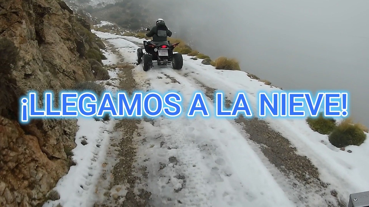 Llegamos a la nieve con quads #quad #yamaha #raptor700 #cuatrimoto #raptor350 #motor