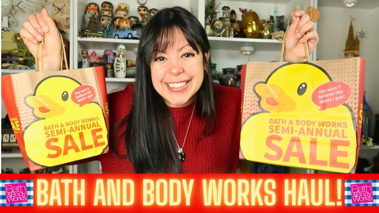 Покупки на полугодовой распродаже Bath & Body Works! | Что я купила!? 🛍️