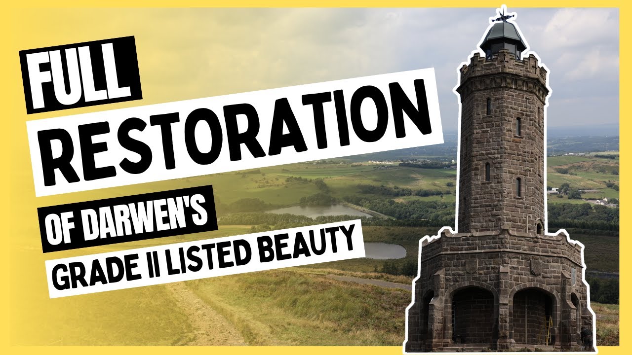 Darwen Tower Restoration COMPLETED! Repointing a Grade II Listed Monument with Lime Mortar