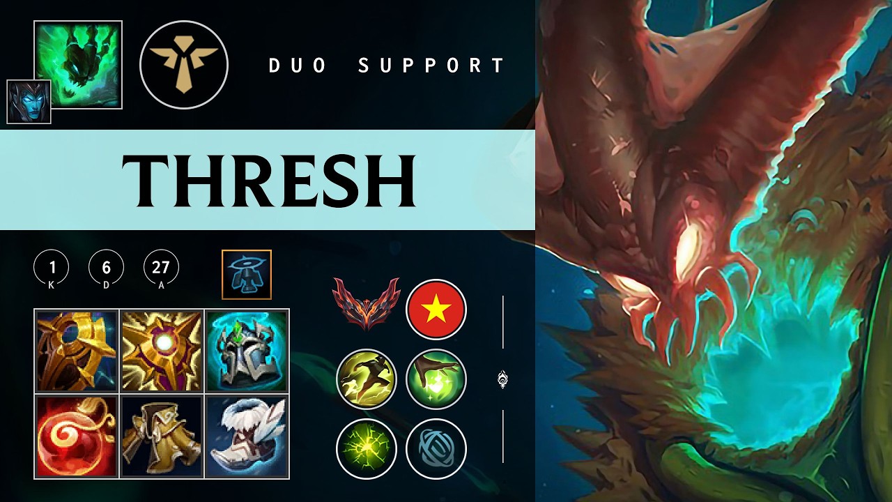 Thresh Support vs Zyra - VN Grandmaster Patch 26.05