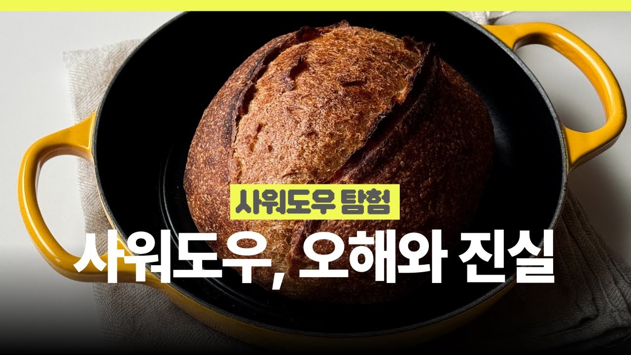 🫧사워도우는 다 건강하다? 사워도우의 오해와 진실 | 사워도우와 드라이이스트, 르방, 발효종 Sourdough Myths
