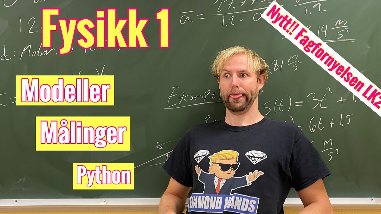Fysikk 1 | Intro | Modeller, målinger og program for å gjøre m/s til km/t