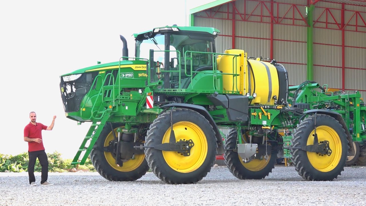100.000 Dekara Karşı! John Deere 408R Kendi Yürür İlaçlama Makinesi
