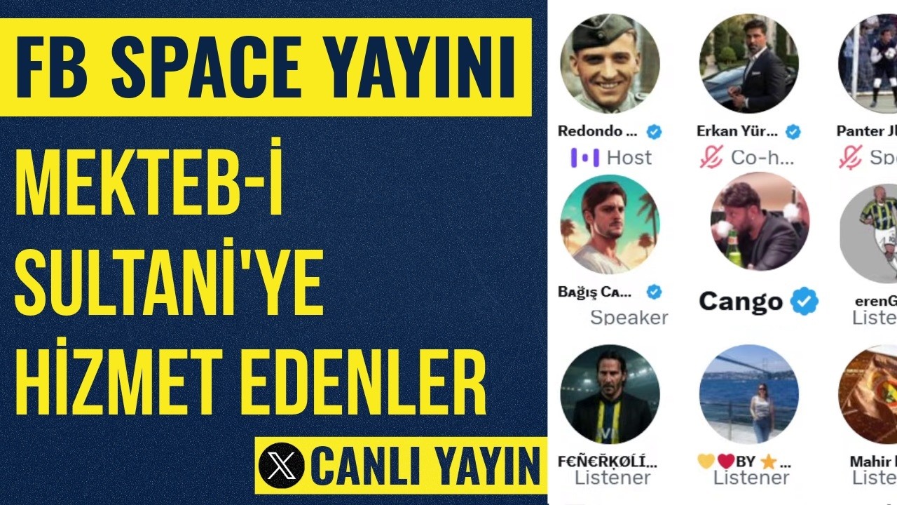 Mekteb-i Sultani'ye Hizmet Edenler | Fenerbahçe Space Odası