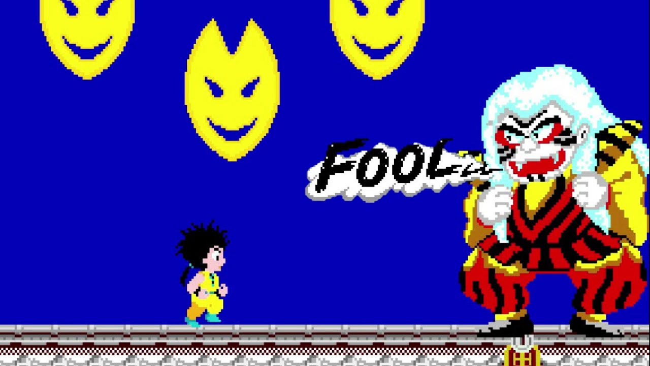Kid Niki: Radical Ninja (Arcade) All Bosses (No Damage)