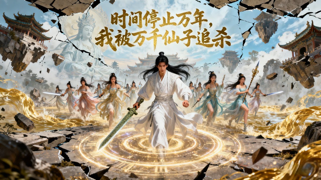 林天穿越到仙魔大陆，成了一个没有灵根，没有系统的四无杂役弟子，某一天，这个世界的时间突然静止，上到帝境强者，下到普通人，全都被时间静止规则定在那里，只有他自己能动，于是，林天开始了一场奇幻的旅程。