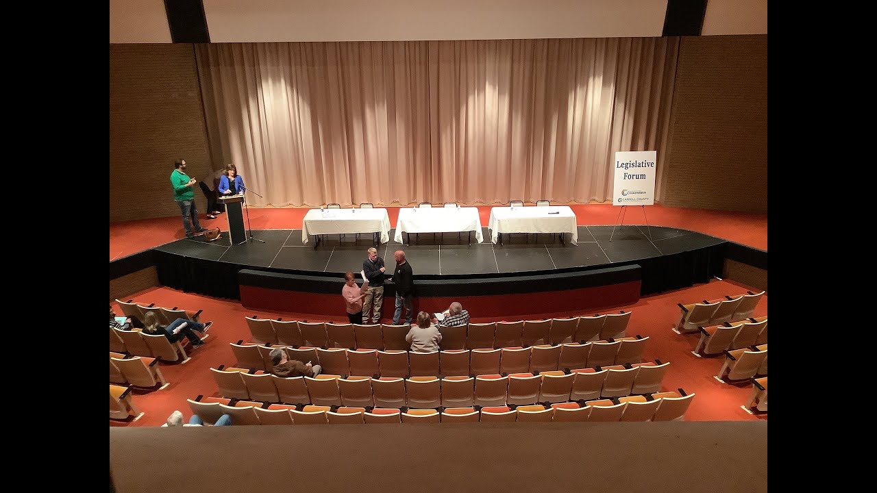 Carroll Chamber City/School Candidate Forum Oct. 21, 2025