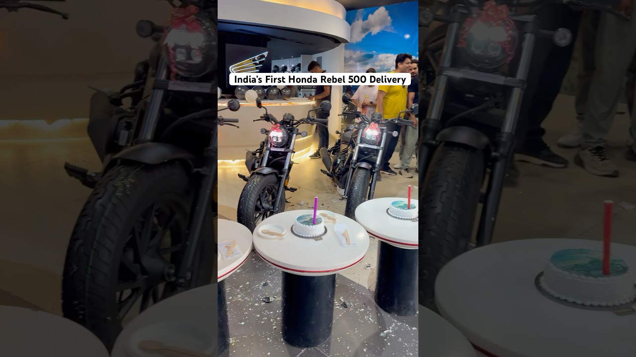 INDIA FIRST HONDA REBEL 500 DELIVERY #hondarebel500 #rebel500 #newlaunch #motorcycle #delivery #bike