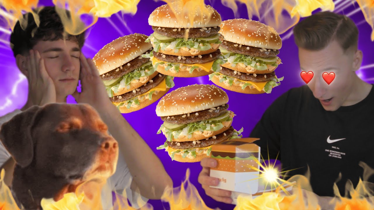 4 BIGMACS UNTER 3 MINUTEN!!! 😱🤢 (BROGAMES FOLGE 3) 🔥