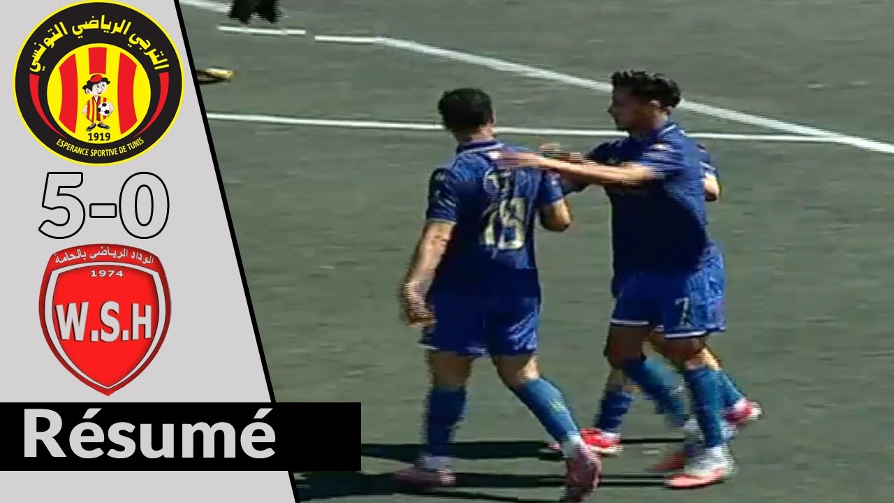 Taraji Tunis EST vs Ws El Hamma FC : R&eacute;sum&eacute; & Buts Match aujourd'hui 2026