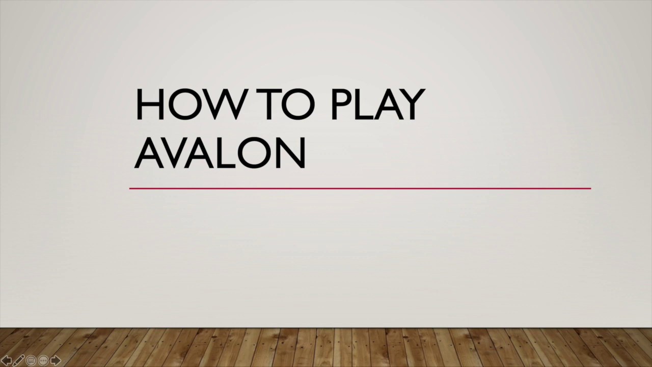 Online Avalon Tutorial