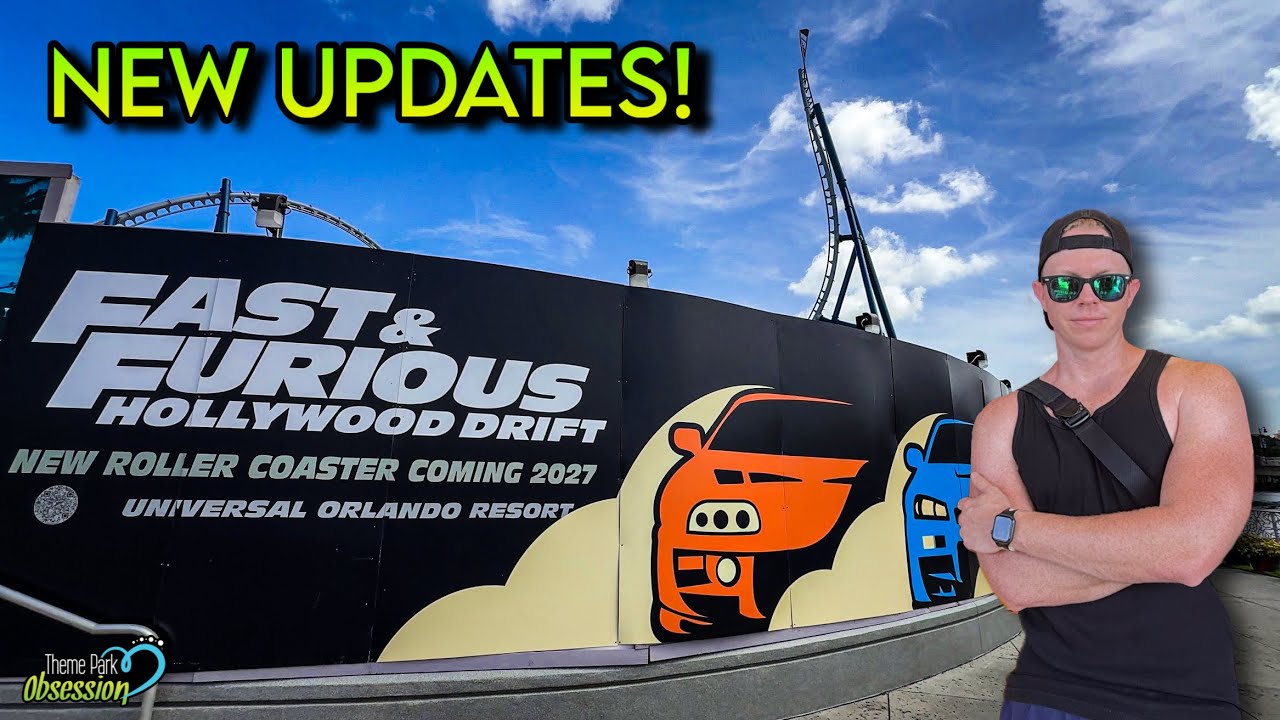 Новости Universal Orlando! Строительство Hollywood Drift, Затерянный континент и Horror Nights 2026!