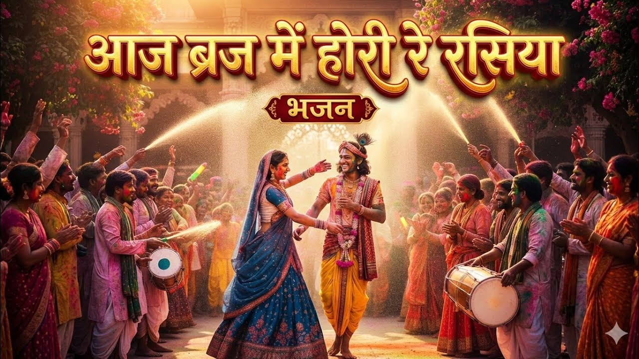 Braj Ki Rangili Holi | Radha Krishna Holi Bhajan 2026 | Barsane Wali Holi