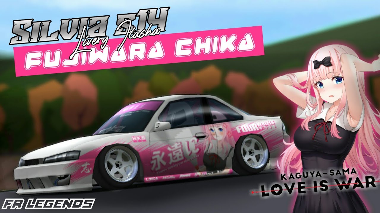 SILVIA S14 LIVERY ITASHA FUJIWARA CHIKA // FR LEGENDS
