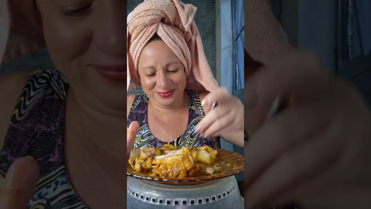 A jantinha de hoje vai ser macaxeira com galinha