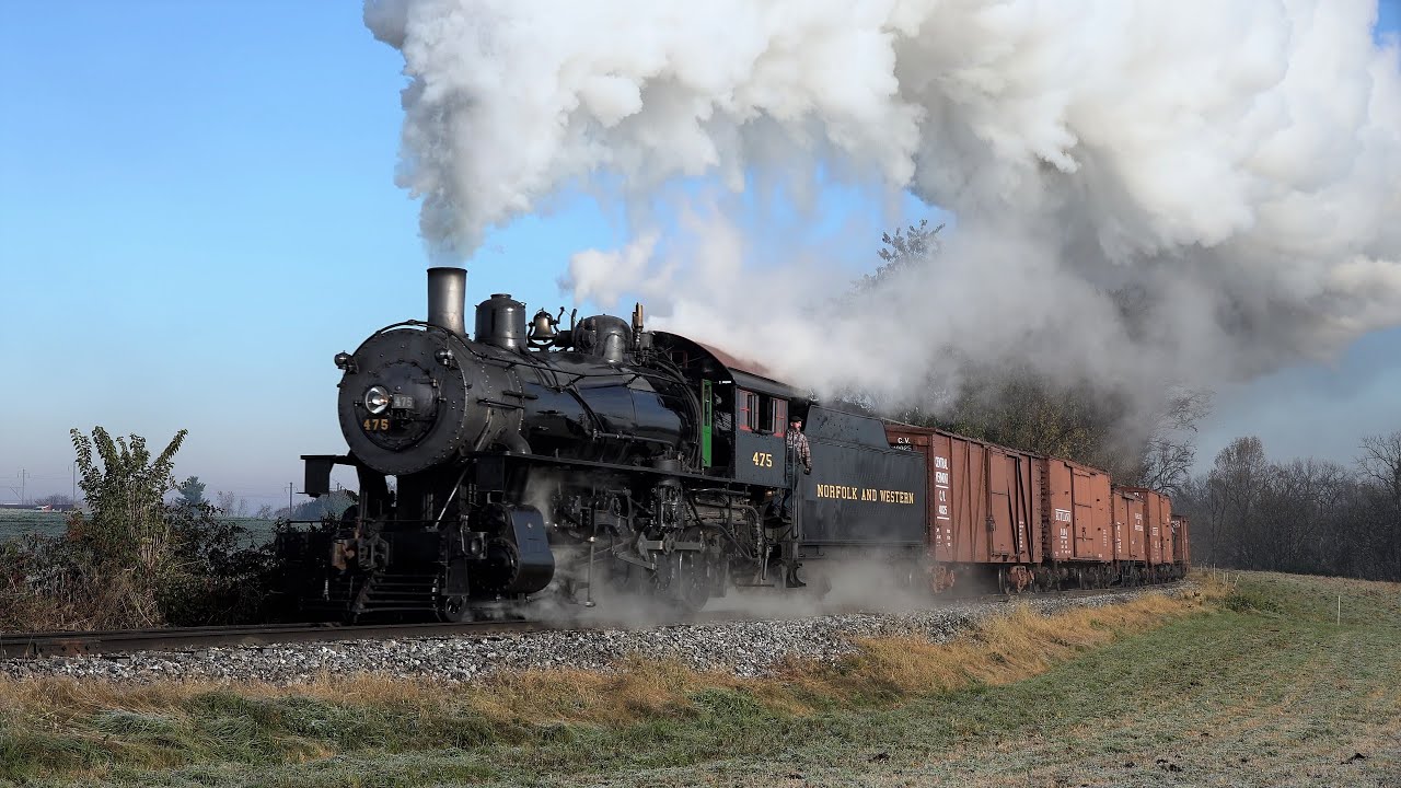 Norfolk & Western 475: Autumn Branchline Jaunts - HTP Photo Charter
