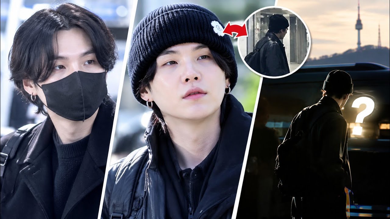 🔴Finally Appeared! BTS's Suga spotted in Korea, something makes ARMY Wonder