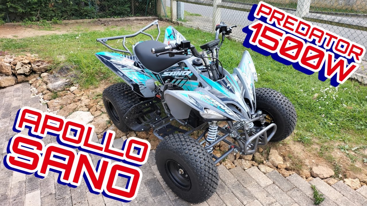 Apollo Sano Predator 1500, Le quad électrique parfait pour s'amuser ?