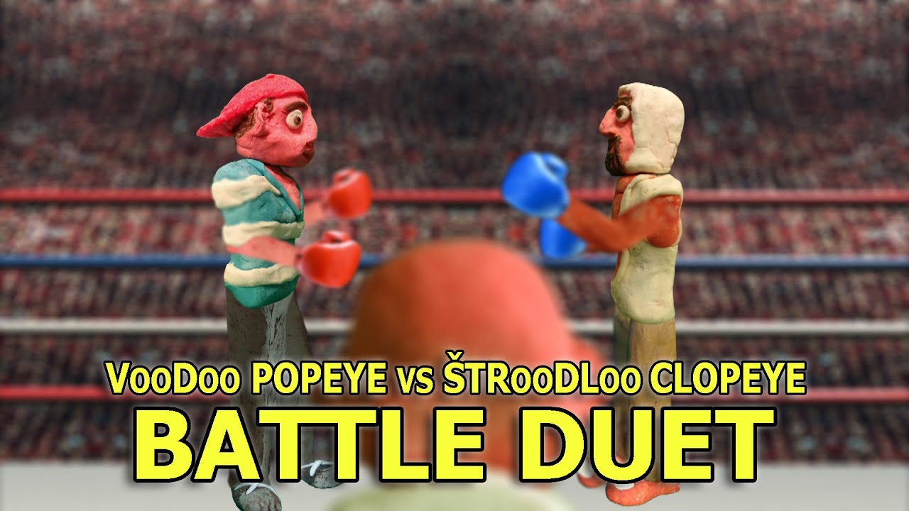 Voodoo Popeye VS Štroodloo Clopeye - BATTLE DUET (radio edit) [official video]