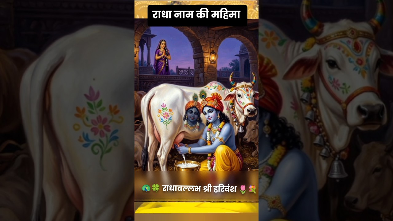 Radha Naam ki Mahima 🙏 Premanand Maharaj ji latest satsang | Premanand ji Bhajan #shorts