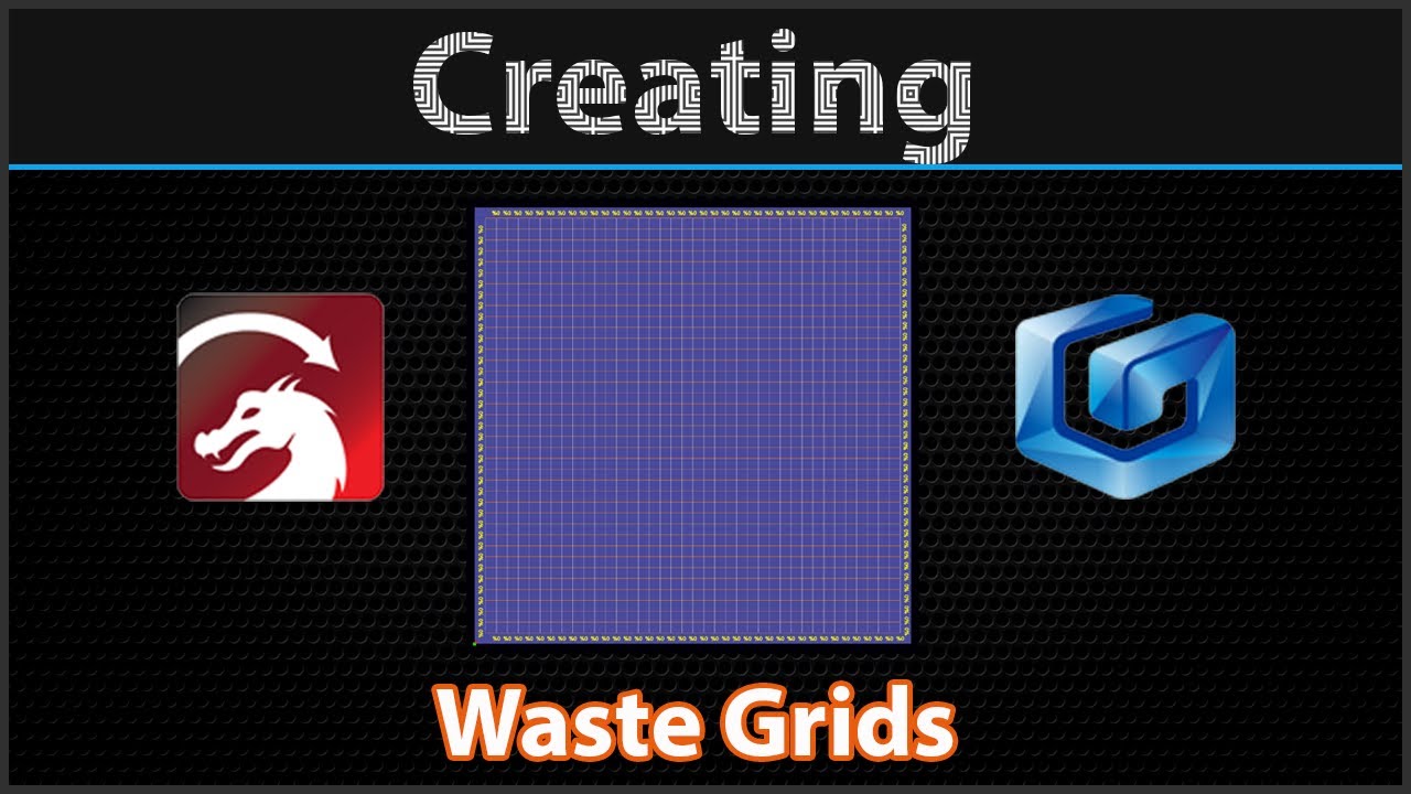 Creating a Waste Grid in LightBurn for my Ray 5 10W - Part 1