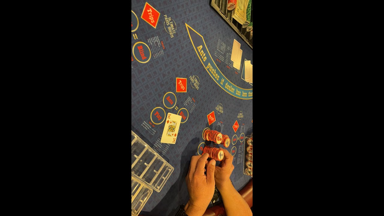 Part 2:  Ultimate Texas Holdem like you’ve never seen!  $1,000 max bets!