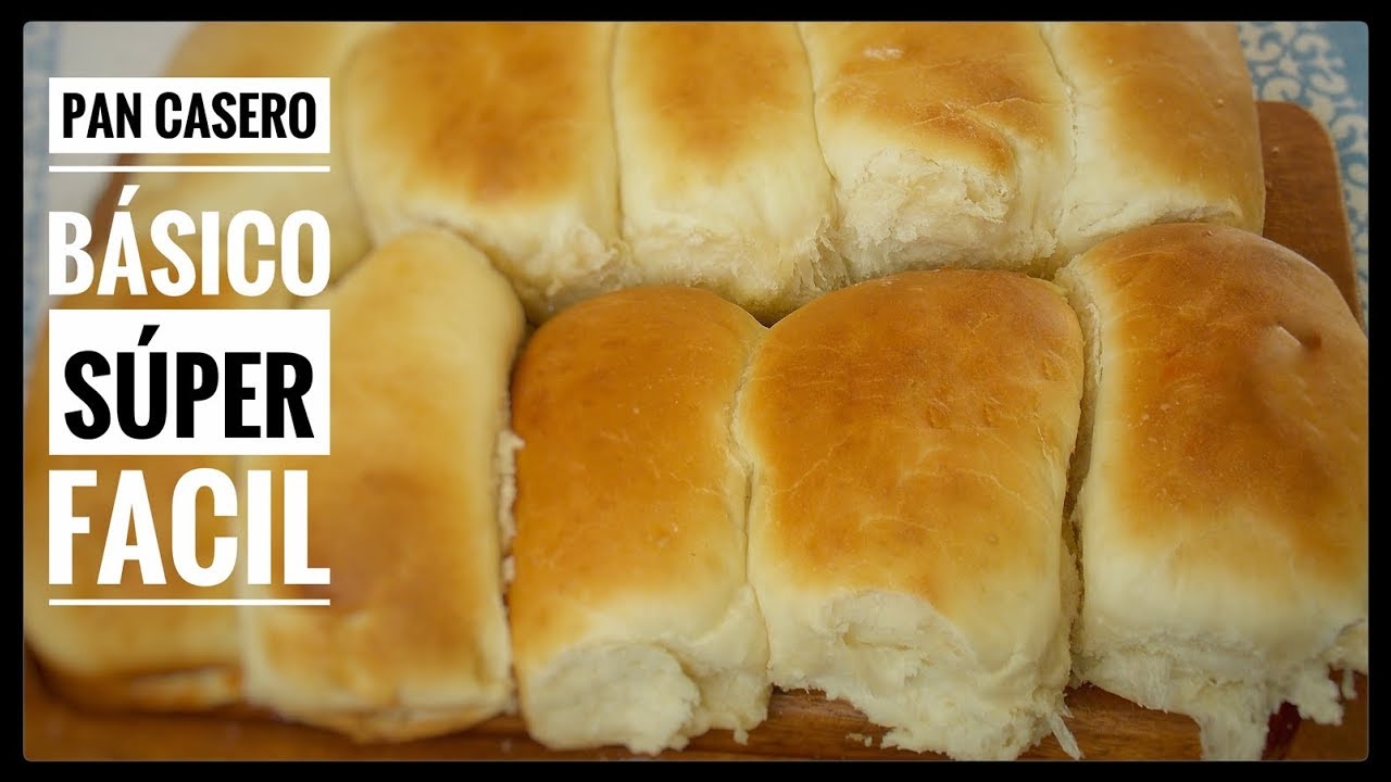 Pan Casero 🍞/ B&aacute;sico / Muy tierno / Super f&aacute;cil