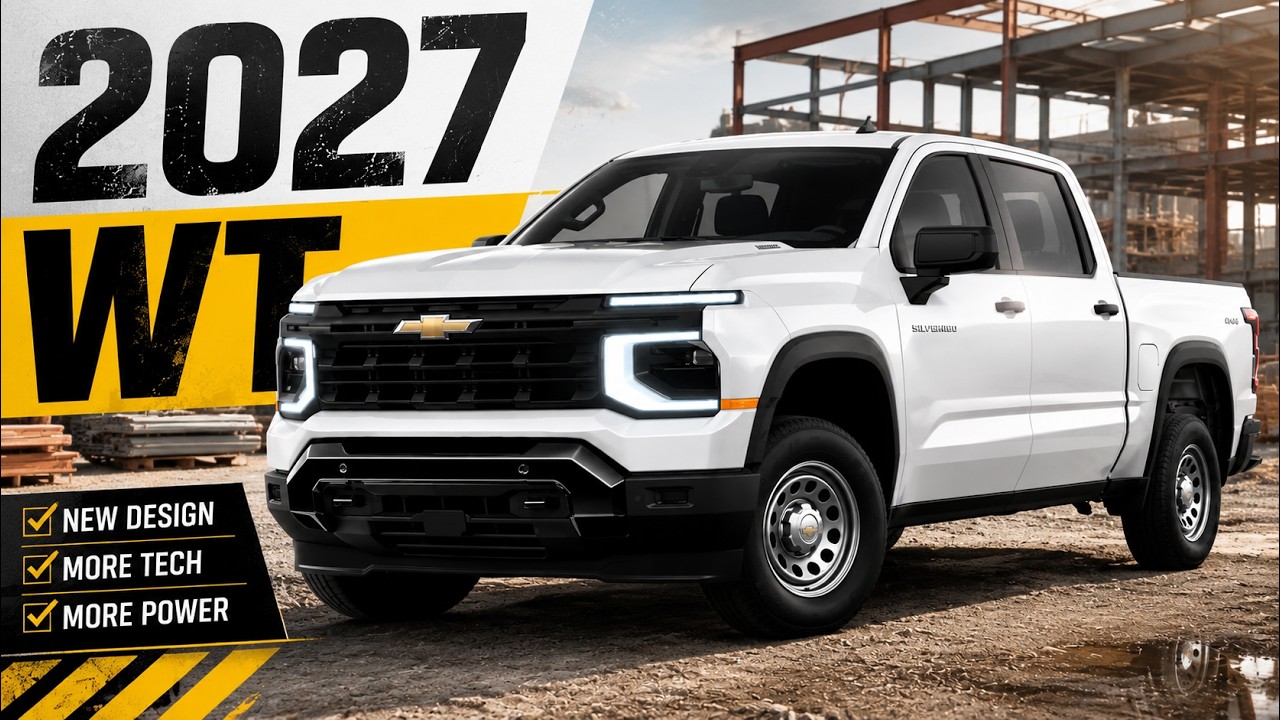 Chevrolet Silverado WT 2027 года &mdash; больше не просто рабочая лошадка