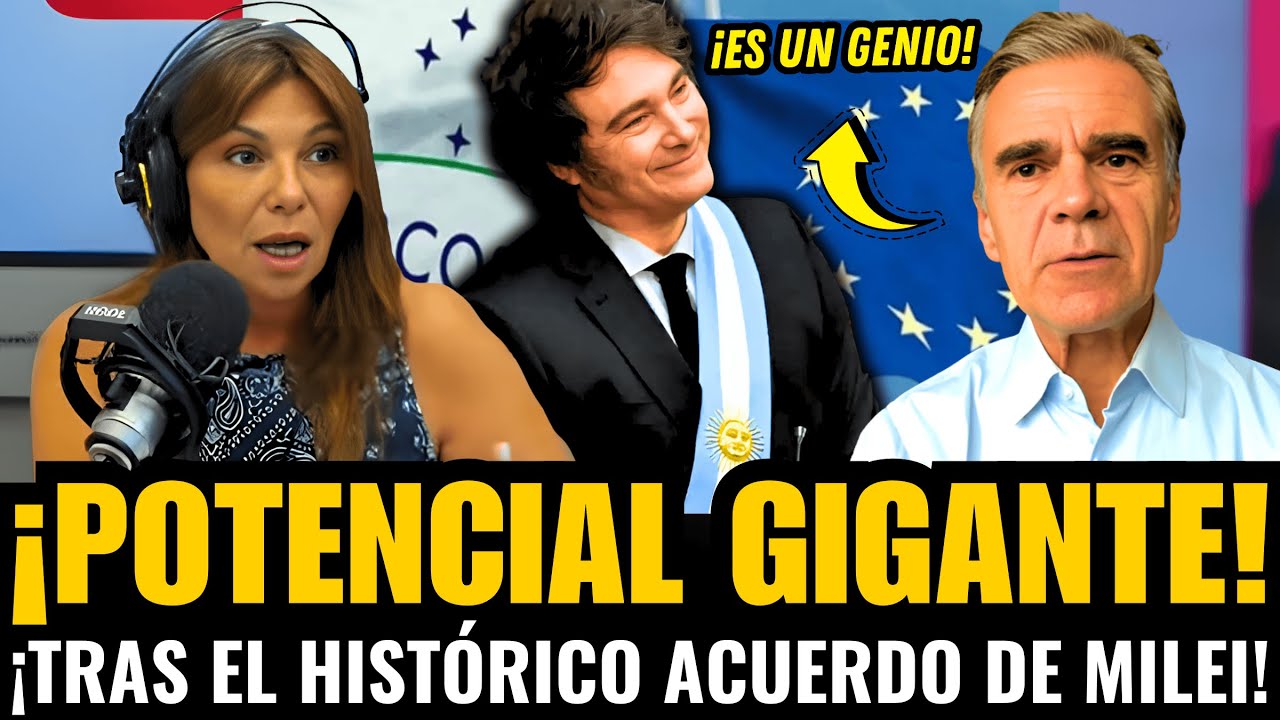 ¡ECONOMISTA FILTRÓ el POTENCIAL ECONÓMICO del ACUERDO HISTÓRICO que LOGRÓ MILEI!