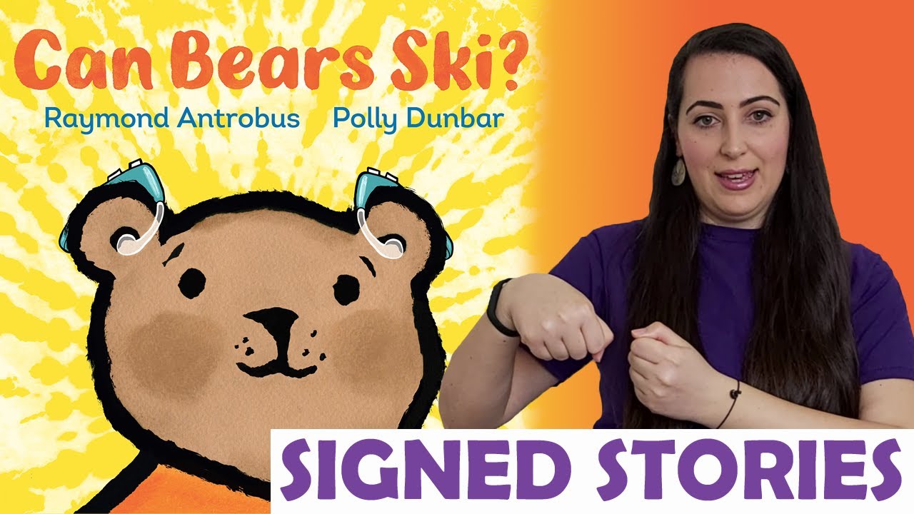 Can Bears Ski? by Raymond Antrobus - British Signed Stories - Sign Language | BSL | SSE | Read Aloud