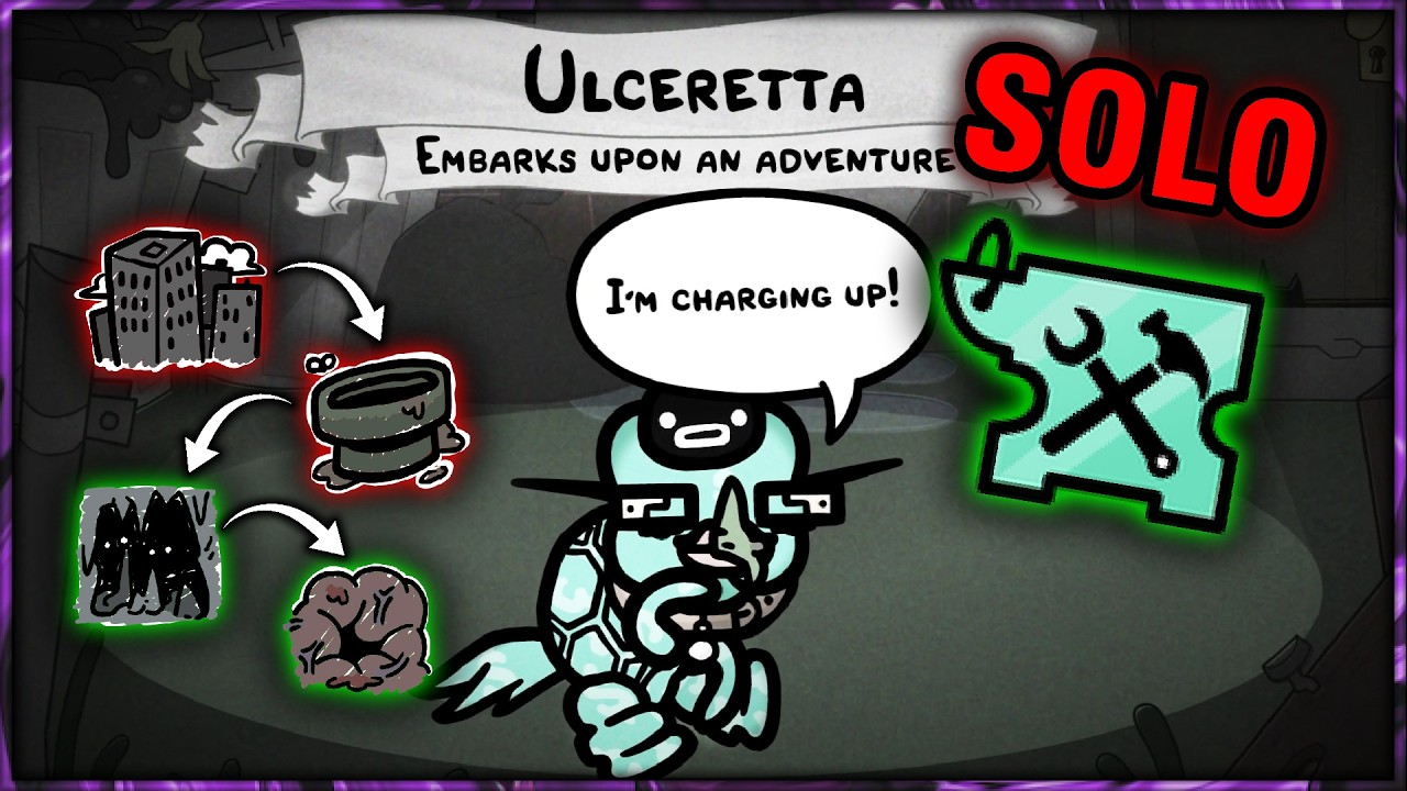 Tinkerer Solo Run | The Caves + Throbbing Domain | Mewgenics!