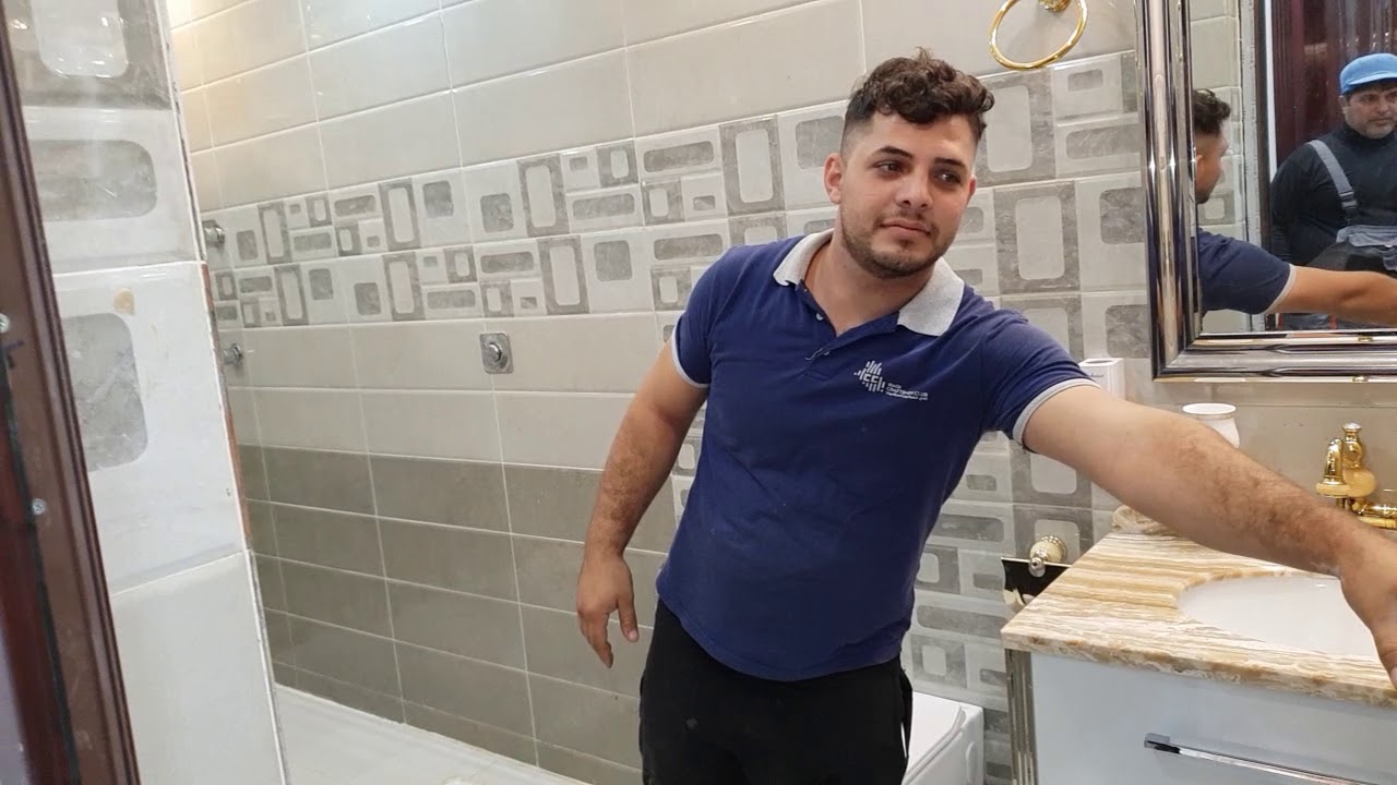 ٤٠٨/ تصاميم حمامات حديثه مع عباس البهادلي 07735357979