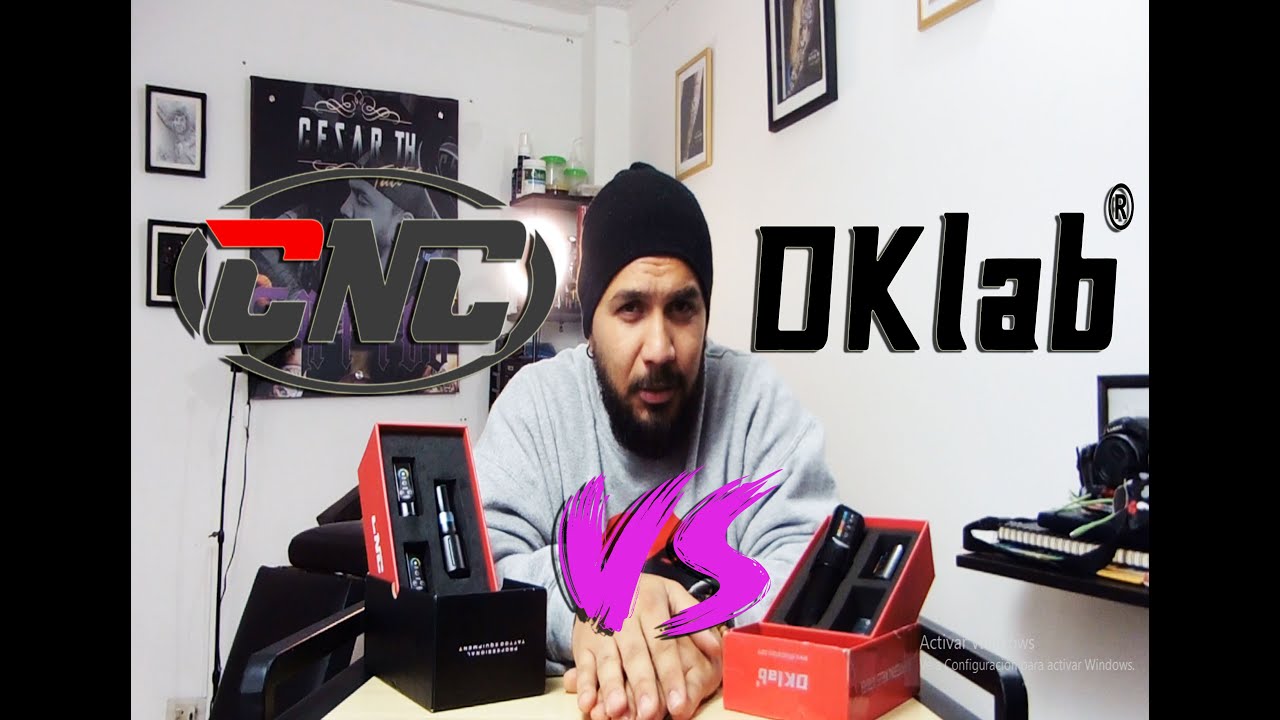 MAQUINA DE TATUAR CNC VS DKLAB, dos poderosas maquinas, quien será la mejor?
