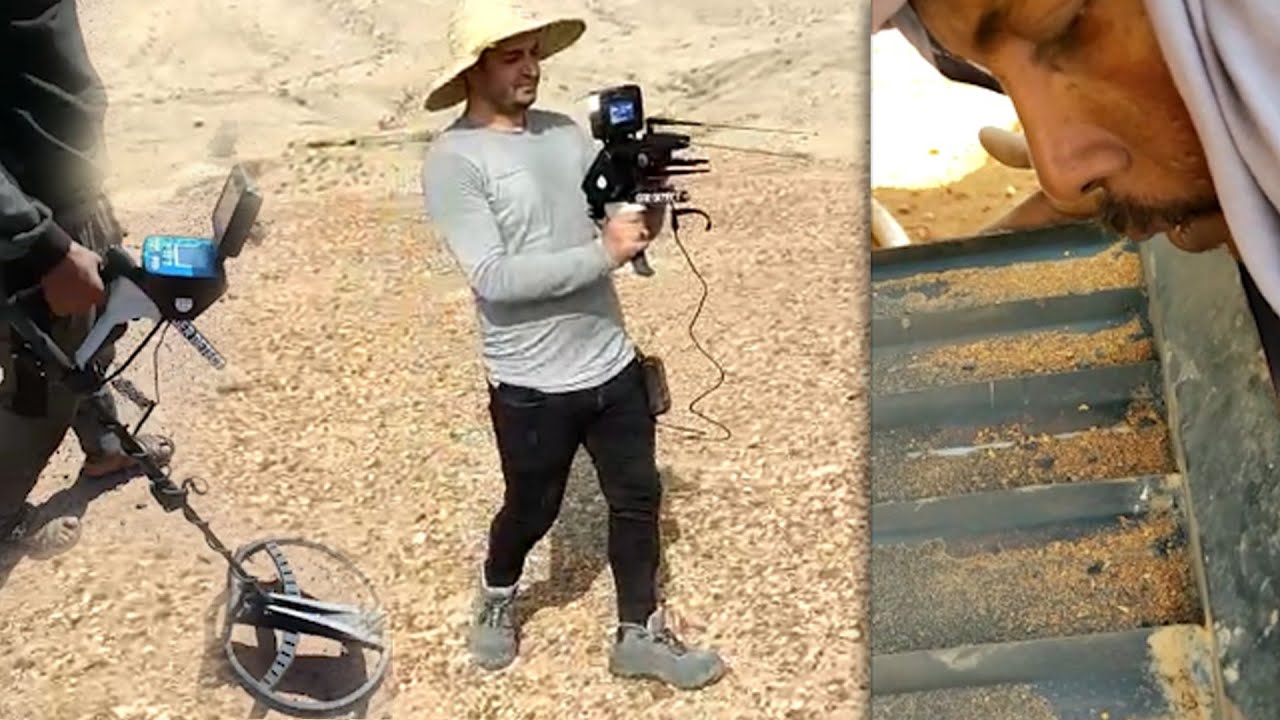 Finding a raw gold mine by one of our customers in Libya using the TITAN GER 1000 device