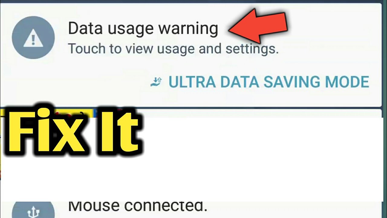 Data Usage Warning Ko Kaise Hataye | Data Usage Warning Setting | How To Solve Data Usage Warning