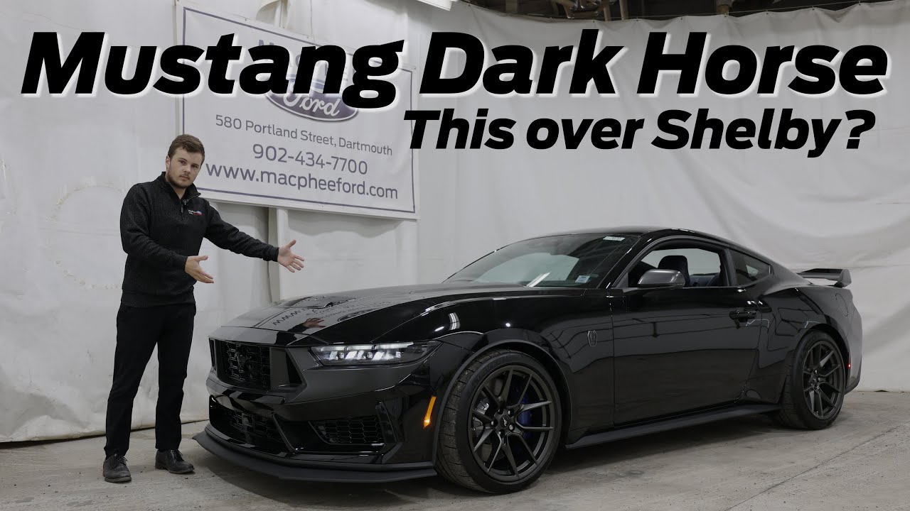 Better Than Shelby? 2024 Ford Mustang Dark Horse Review