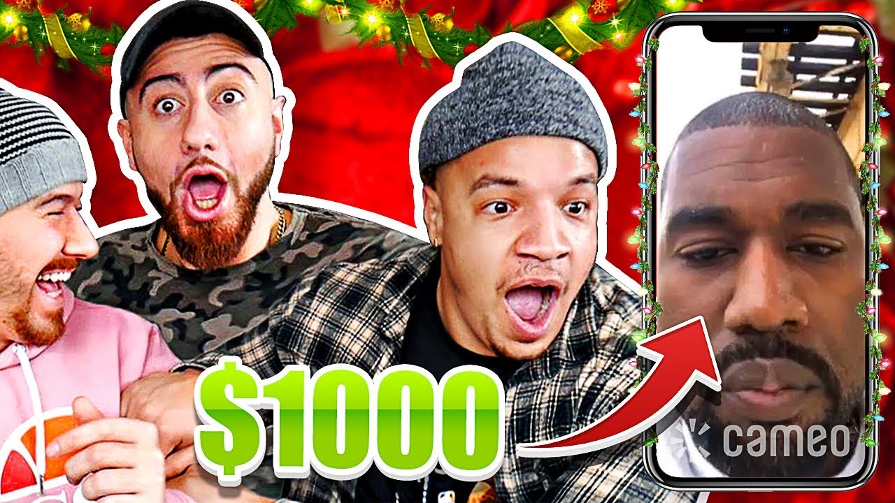 i Paid Celebrities $1000 To Sing Christmas Carols To My Friends!! (YOU WON'T BELIEVE WHO WE GOT!)