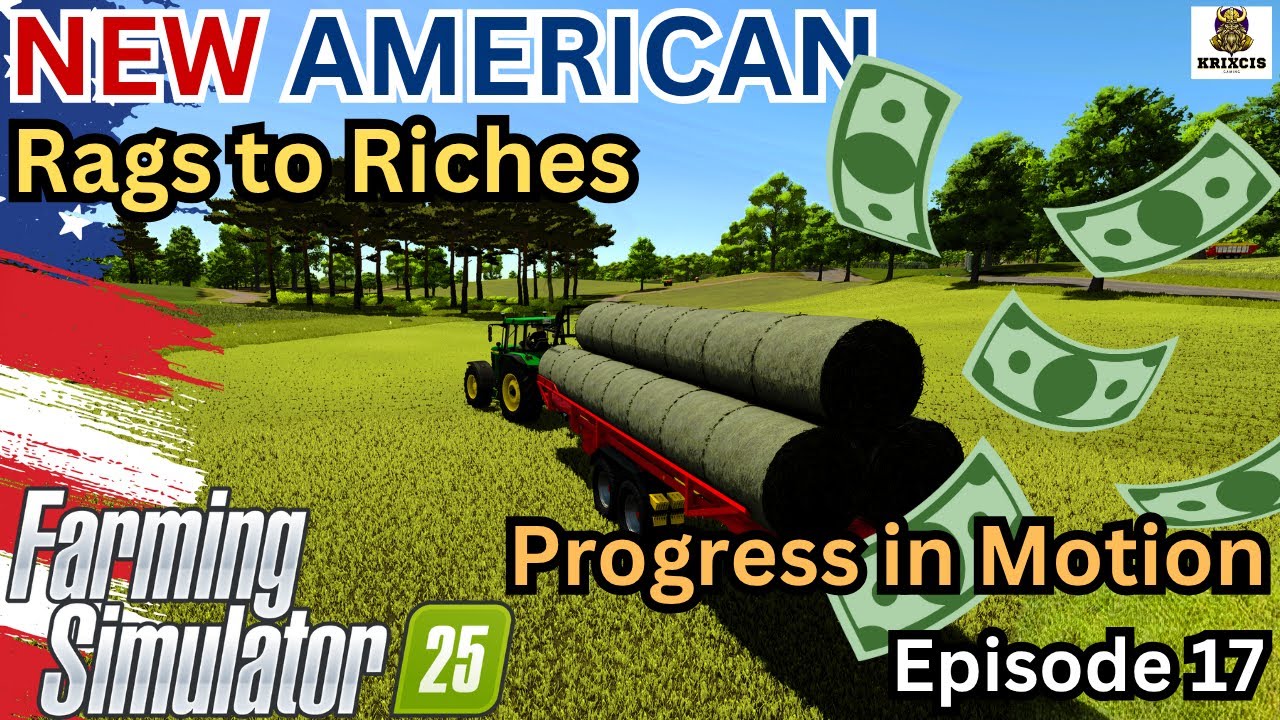 FS25 Rags to Riches Ep.17 | Progress in motion | Almost No Commentary | Hard Mode | PS5