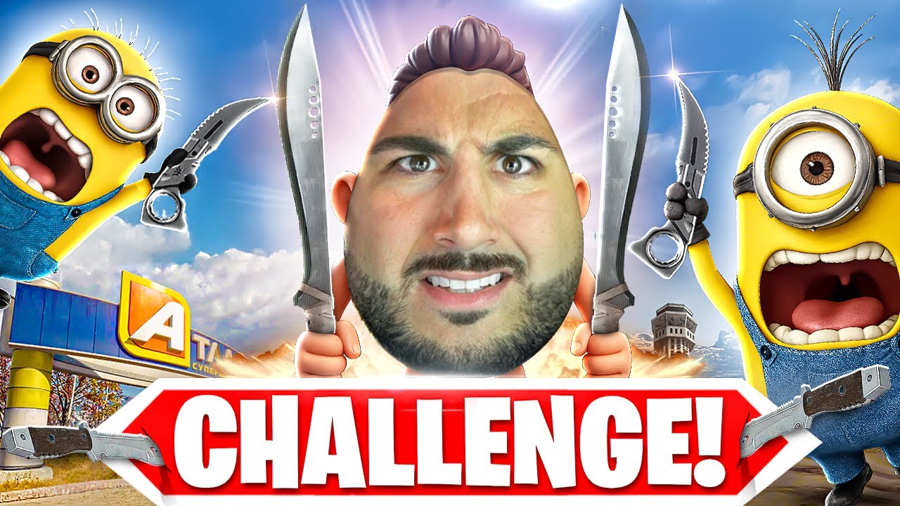 THE THROWING KNIVES ONLY CHALLENGE ON VERDANSK!
