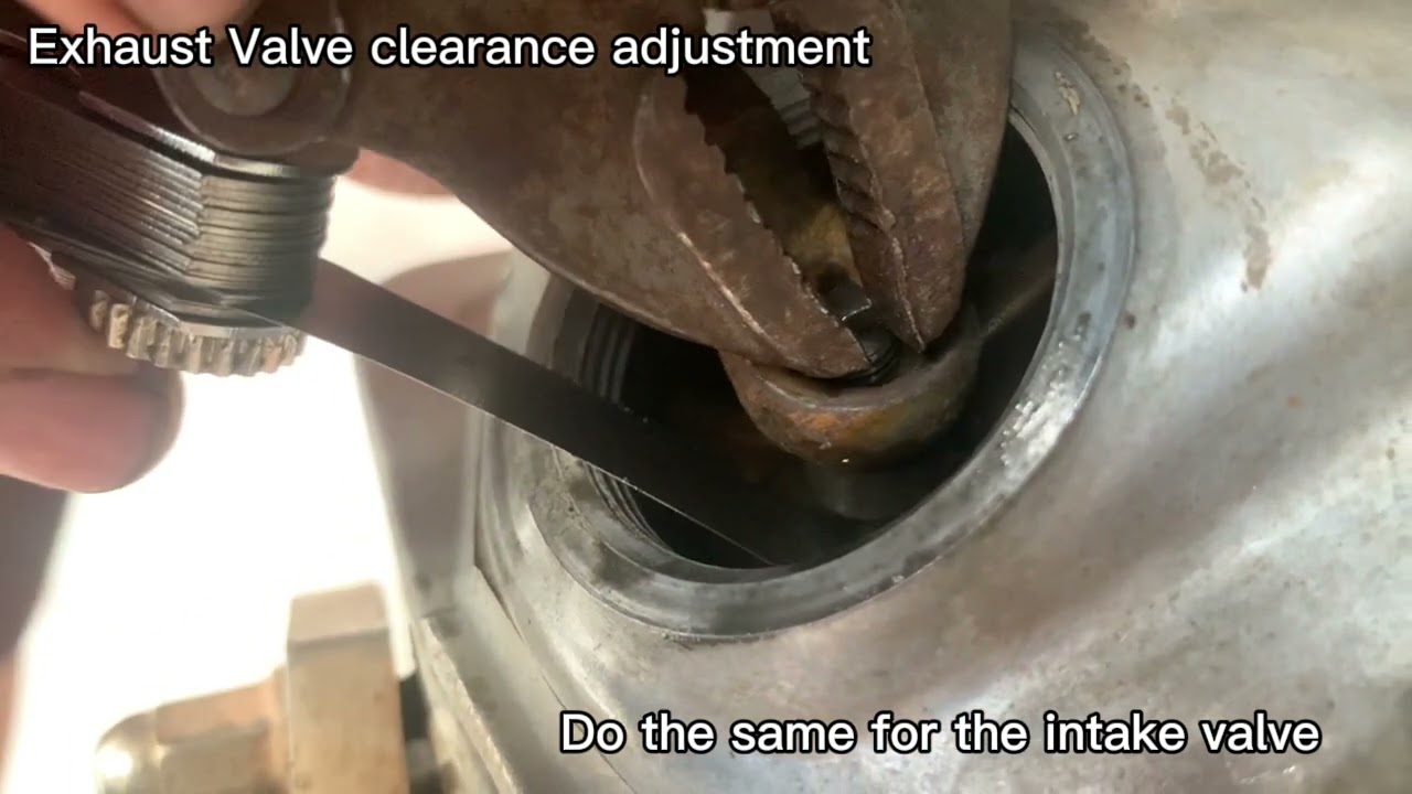 How to tune up motorcycle (adjust valve clearance)