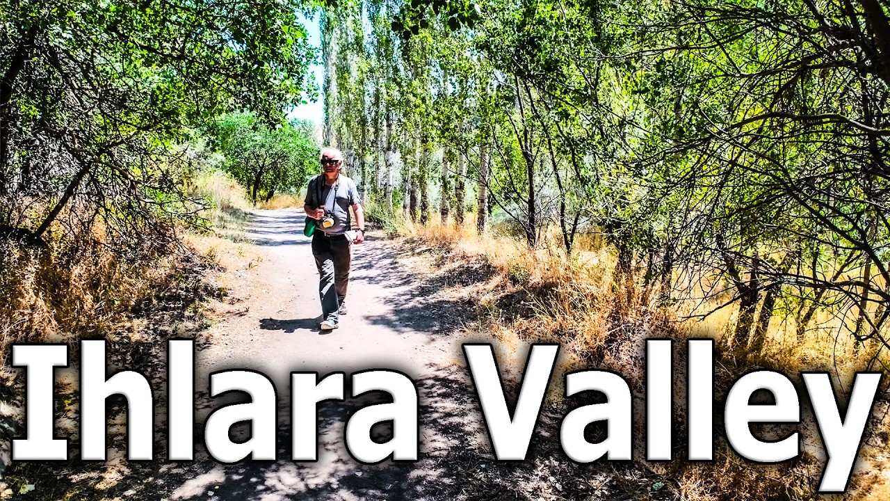 AKSARAY, Ihlara Vadisi 4K Yürüyüş Turu | Journey to the Ancient Heart of Christianity