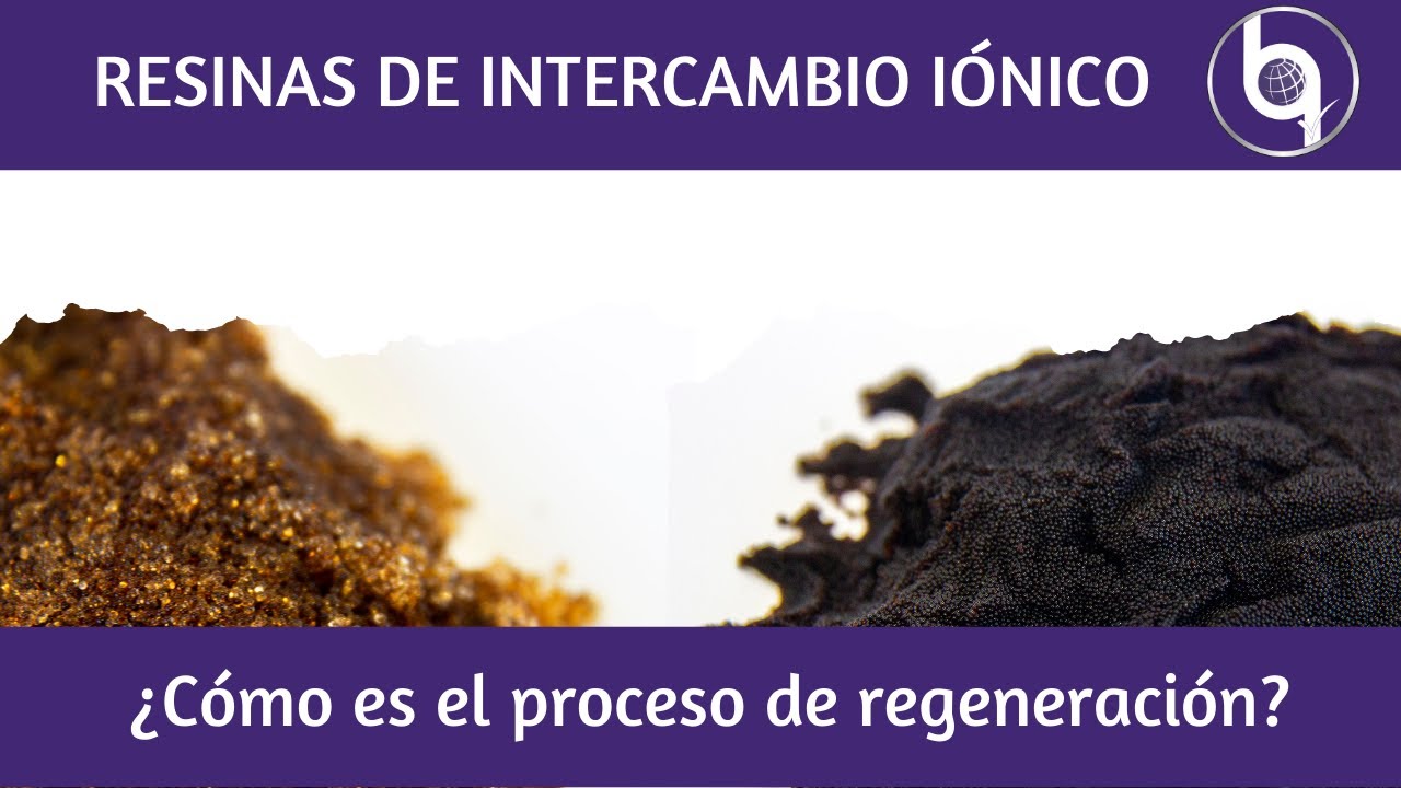 ¿Cómo se regeneran las resinas de intercambio iónico?