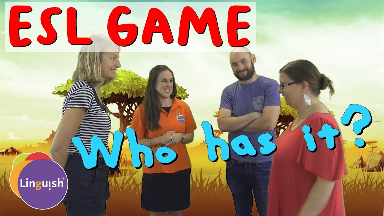 Linguish ESL Games // Who Has It? // LT51