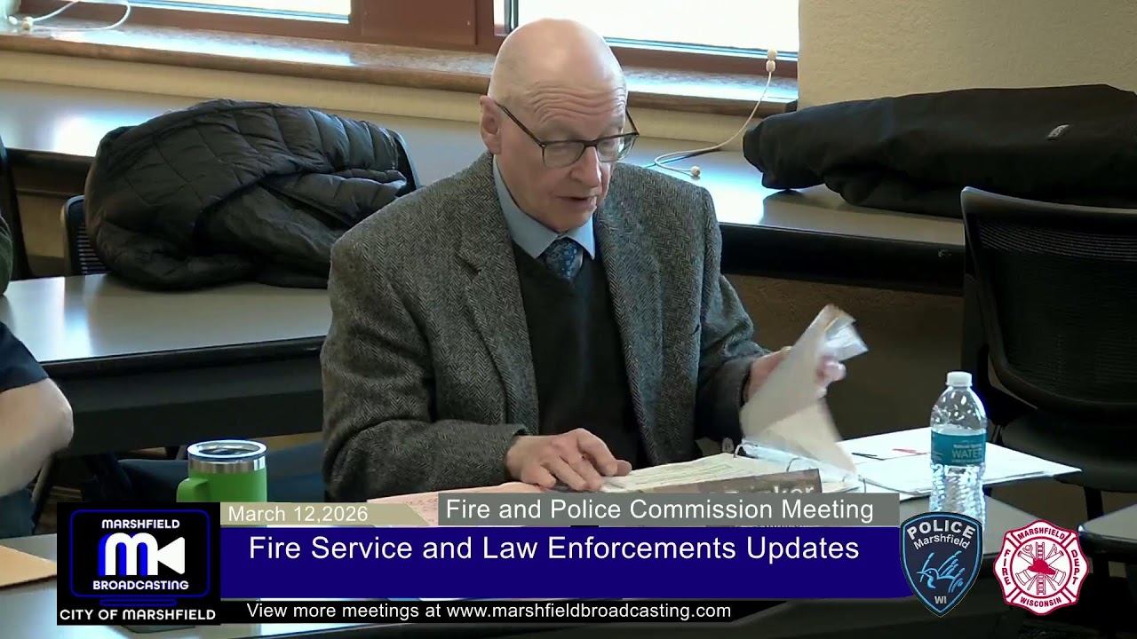 Fire and Police Commission 3 12 2026