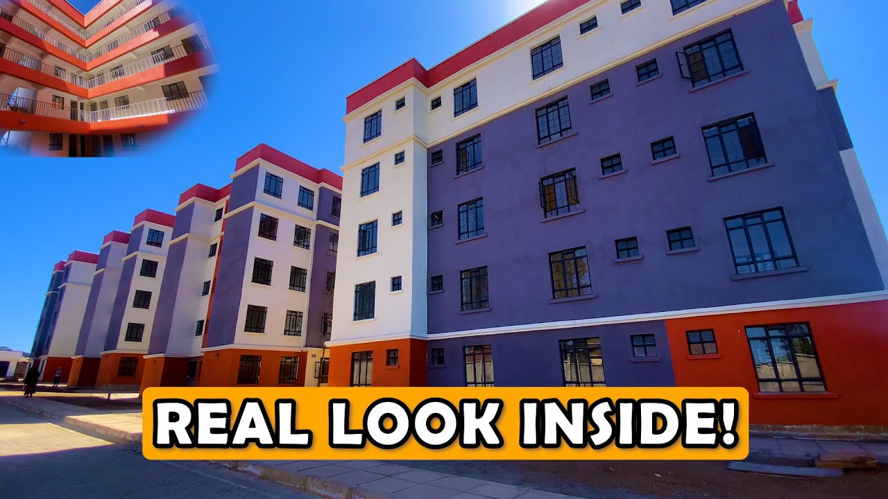 HOUSE TOUR! Inside Eldoret's New Affordable Housing Units - Kapsuswa