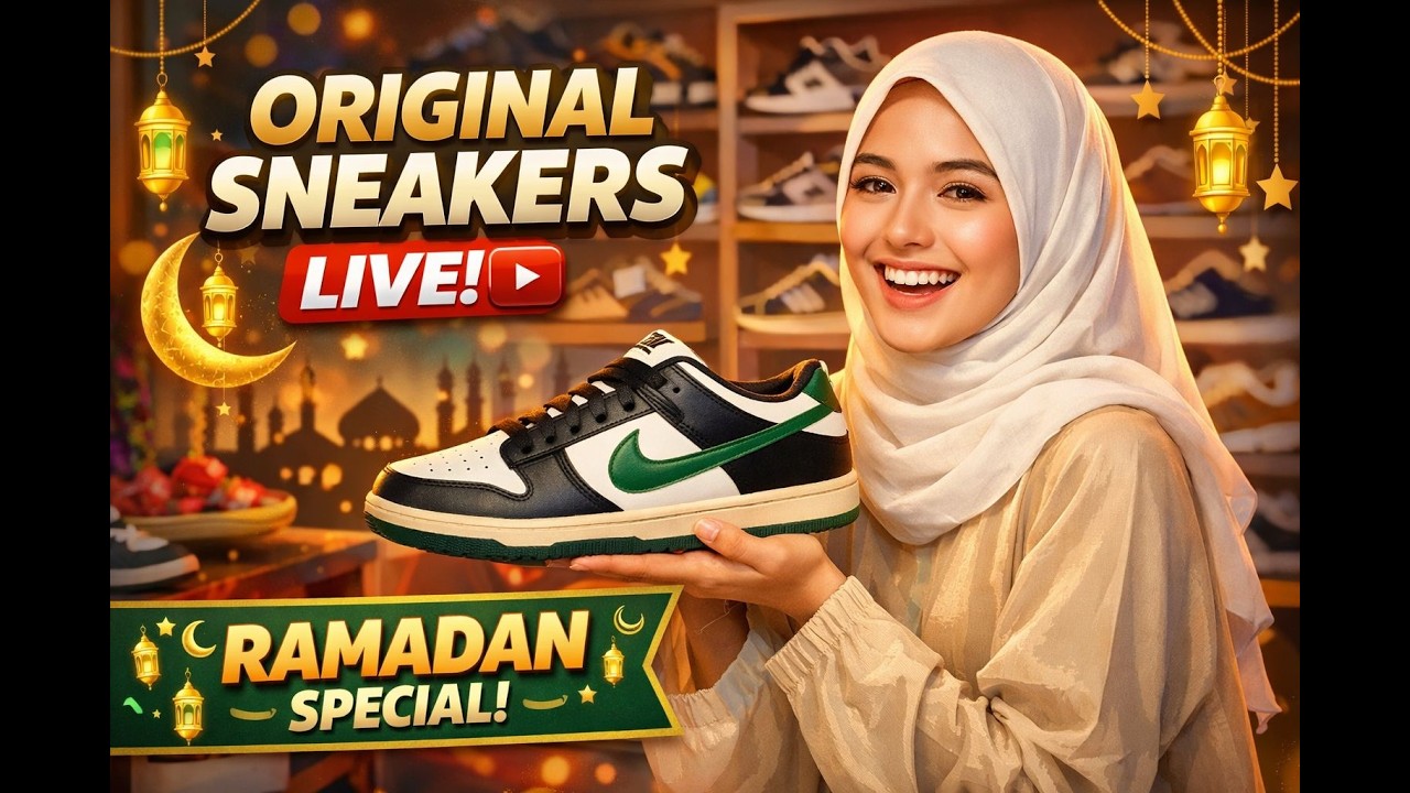 SNEAKERSHQ LIVE NOW ! SEPATU ORIGINAL BERBAGAI BRAND, NIKE, ADIDAS, JORDAN, NEW BALANCE !