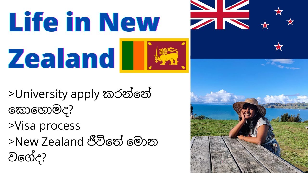 New Zealand student visa apply කරන හැටි සරලව| How to apply to New Zealand as a Sri Lankan student|