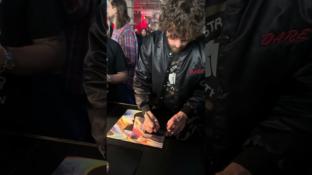 Justice - Gaspard Augé | signing session @ Rough Trade Store, London