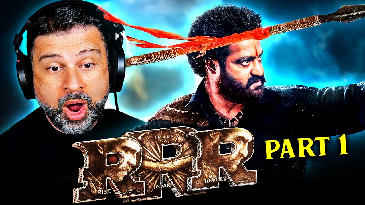 RRR PART 1 REACTION - This Movie Is INSANE!! First Time Reaction!