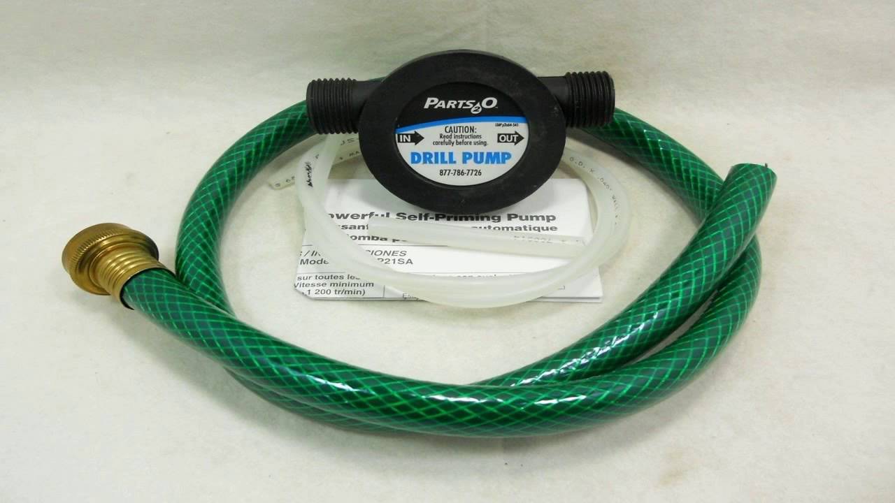 Parts2O FPDMP21HC Drill Pump with Hose Kit